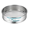 PATIKIL Lab Sieve 90 Mesh 0.125mm 5.9"/15cm Diameter Sifting Screen