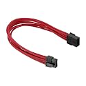 PATIKIL PCIe Cable 8 Pin Male to 8 Pin (6+2) Male 300mm/12 Black Red