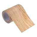 PATIKIL Wood Grain Repair Tape 2.2" x15ft, Self Adhesive Realistic Textured Repair Tape Patch for Floor Door Table Cabinets Desk,Light Chestnut Maple