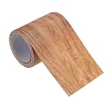 PATIKIL Wood Grain Repair Tape 2.2" x15ft, Self Adhesive Realistic Textured Repair Tape Patch for Floor Door Table Cabinets Desk,Chestnut Maple