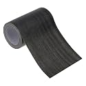 PATIKIL Wood Grain Repair Tape 3" x15ft, Self Adhesive Realistic Textured Repair Tape Patch for Floor Door Table Cabinets Desk,Ebony