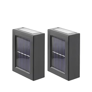 solar wall light exterior porch lights fence fixture deck patio decor water resistant modern sconce for outdoor backyard garden 2