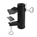 Patio Umbrella Holder Clamp,Heavy Duty Patio Umbrella Clamp Deck Umbrella Stand,Metal Umbrella Clamp Outdoor Umbrella Mount Bracket for Fences,Railing,Deck,Bench,Boats,Bleachers
