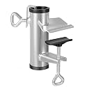 Patio Umbrella Holder Deck Umbrella Clamp Heavy Duty Steel Patio Umbrella Clamp Bench Buddy Deck Umbrella Stand Fixed Clip for Deck,Bleachers,Tailgates,Railing,Boats,Poles,Fences,Picnic Table