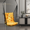 Patiofy Hammock Swing for Balcony/Swing Chair for Adult/Swing for Home/Jhula for Adults Cotton Hammock (Yellow, DIY(Do-It-Yourself))