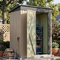 Patiowell 5x3 FT Outdoor Storage Shed with
