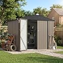 Patiowell 8x6 FT Outdoor Storage Shed with