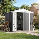 Patiowell 8x6 FT Outdoor Storage Shed with