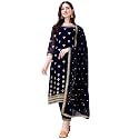 PATISOL Women39s Georgette Kurta Set with Dupatta
