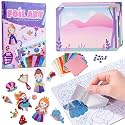 PATPAT 37Pcs 3D Magic Puffy Paint Kit, 15 Templates for Kids, Animal Theme
