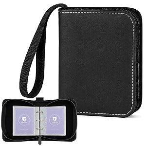 patpat 80 pockets football cards binder single trading photocard binder