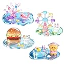 PATPAT Acrylic 4 Sheet 3D DIY Stickers, Mini Phone Case Cartoon Decor
