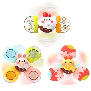 patpat baby toys 3pcs sensory toys toys set for kids baby 6-12-18 months baby bathtub bath toys sensory learning toys birthday christmas gifts for 1-3 year old boys and girls