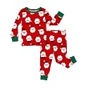 PATPAT Bamboo Viscose Pajama Sets for Toddler Boys &amp; Girls Baby Kids, Ultra-soft Snug fit Pjs Sleepers for Birthday Holiday