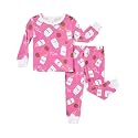 PATPAT Bamboo Viscose Pajama Sets for Toddler Boys &amp; Girls Baby Kids, Ultra-soft Snug fit Pjs Sleepers for Birthday Holiday