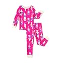 PATPAT Bamboo Viscose Pajama Sets for Toddler Boys &amp; Girls Baby Kids, Ultra-soft Snug fit Pjs Sleepers for Birthday Holiday