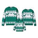 PATPAT Christmas Sweater Family Set Long Sleeve Knit Sweater Holiday Xmas Knitted Pullover