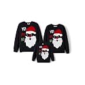 PATPAT Christmas Sweater Family Set Long Sleeve Knit Sweater Holiday Xmas Knitted Pullover