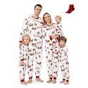 PATPAT Family Christmas Pajamas Matching Sets : Holiday Sleepwear Xmas PJS