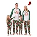 PATPAT Family Christmas Pajamas Matching Sets Gingerbread PJs with Socks