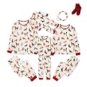 PATPAT Family Christmas Pajamas Matching Sets : Holiday Sleepwear Xmas PJS