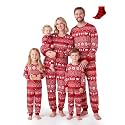 PATPAT Family Christmas Pajamas Matching Sets : Holiday Sleepwear Xmas PJS