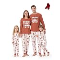 PATPAT Family Christmas Pajamas Matching Sets Gingerbread PJs with Socks
