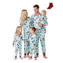 PATPAT Family Christmas Pajamas Matching Sets : Holiday Sleepwear Xmas PJS