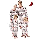 PATPAT Family Christmas Pajamas Matching Sets : Holiday Sleepwear Xmas PJS