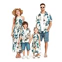 PATPAT Family Hawaiian Matching Outfits - Mommy and Me Vacation Outfits