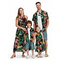 PATPAT Family Hawaiian Matching Outfits - Mommy and Me Vacation Outfits