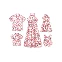 PATPAT Family Hawaiian Matching Outfits - Mommy and Me Vacation Outfits