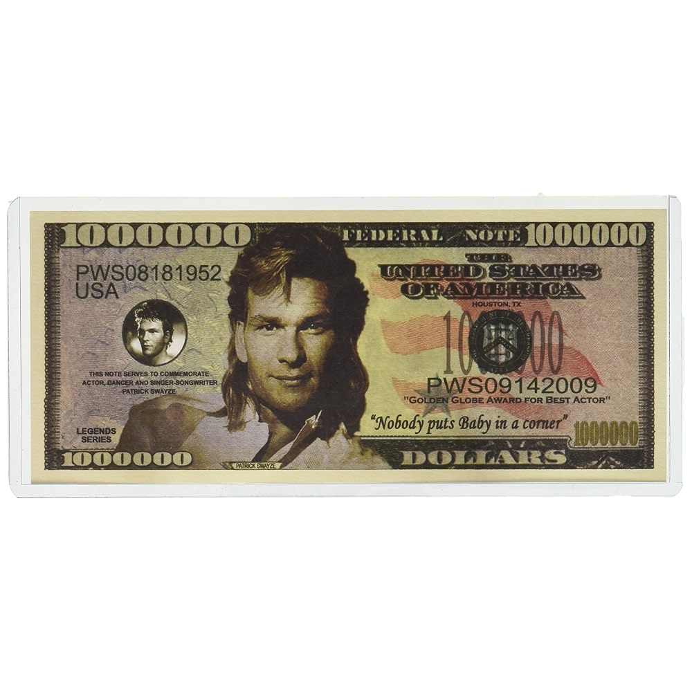 Queen Elizabeth II 2022 Million Dollar Novelty Bill – Collectible Banknote With Case