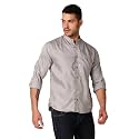Patrinus Pure Linen Mandarin Collar Full Sleeve