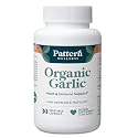 Pattern Wellness Odorless Organic Garlic Supplement – 30 Capsules