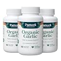 Pattern Wellness Odorless Organic Garlic Supplement – 90 Capsules