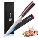 PAUDIN Boning Knife 6 Inch, Super Sharp Fillet Knife, German High Carbon Stainless Steel Deboning Knives, Professional Boning Knives for Meat Poultry Chicken, Pakkawood Handle with Gift Box