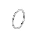 PAURO Women's Men's 2mm/4mm/6mm/8mm Sandblast Finish Lucky Worry Ring Band