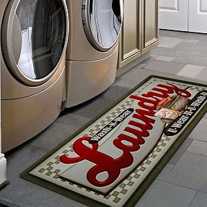 Pauwer Laundry Room Rug Runner 20 inchx48