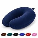 PAVILONN U-Shape Memory Foam Neck Pillow for