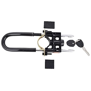 pavna sam106104-19 front theft protection lock for bike silver and black