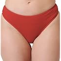 pavvoin Women39s Plain Cotton Blend Thong mid