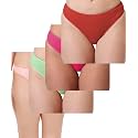 pavvoin Women39s Plain Cotton Blend Thong mid