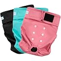 Paw Legend Reusable Female Dog Diapers3 PackX-Small