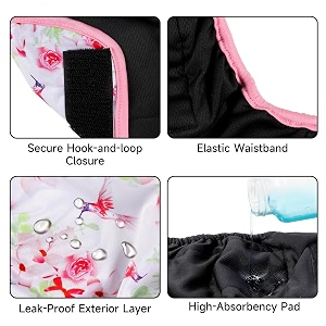 Paw Legend Washable Reusable Female Dog Period