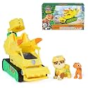 PAW Patrol The Dino Movie Rubble Dino Rescue Bulldozer Toy Truck