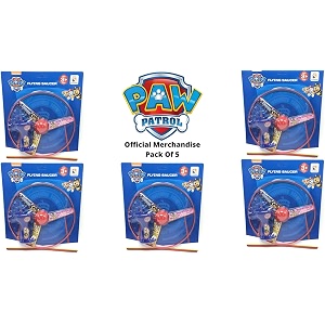 paw patrol return gift flying saucer pack of 5