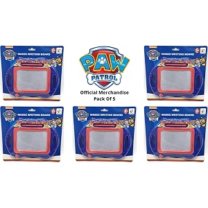 paw patrol return gift magic drawing board pack of 5 blue red
