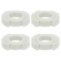 Pawfly 4 Pack Aquarium Bio-Sponge Filter Replacement Sponges White Foam for This Small 5 Gallon Sponge Filter