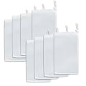 Pawfly 8 Pack 150 Micron Aquarium Filter Media Bags with Drawstring, Fish Tank Extra Fine Mesh Bag (11.8" x 7.8"), Aquarium Mesh Bag for Ceramic Rings, Fine Resins, Bio Filter Balls, Activated Carbon